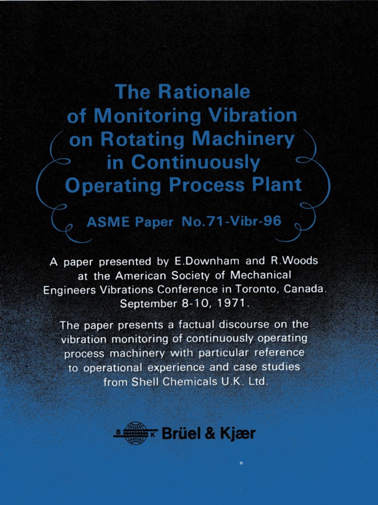 The Rationale of Monitoring Vibration On Rotating Equipment | PDF ...
