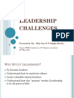 Leadership Challenges