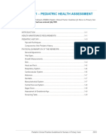 Chapter 1 - Pediatric Health Assessment