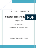 Iuri Dold Mihailik - Singur Printre Dusmani - (2 in 1) PDF