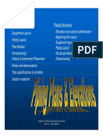 Piping Plans & Elevations