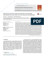 International Journal of Thermal Sciences: Lei Chai, Guo Dong Xia, Hua Sheng Wang