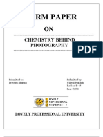 Chemistry Term Paper
