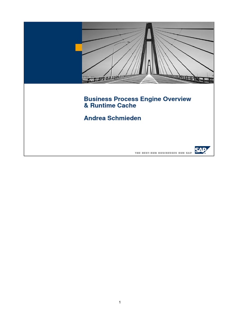 01 Business Process Engine Overview PDF | PDF