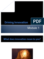 GI. Module 1. Driving Innovation