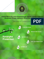 Analisa Neraca Air Untuk Pengembangan Daerah Layanan Irigasi Di Kecamatan Pinogu, Kabupaten Bone Bolango, Gorontalo