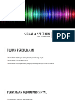 Signal Dan Spectrum