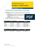 PASS Timetable Micro1 Macro1 S22016