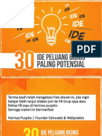 30 Ide Bisnis Paling Potensial