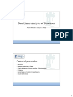 Non-Linear Analysis of Structures