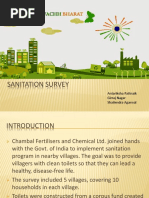 Sanitation Survey