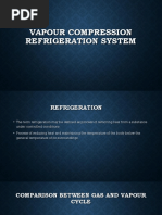 Vapour Compression Refrigeration System