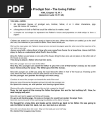 Godly Play Script - Parable of The Lost Son | PDF | Jesus