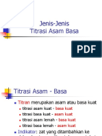 Titrasi Asam Basa Lanjutan