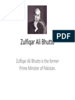 Zulfiqar Ali Bhutto