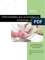 Tamizaje Metabólico Neonatal