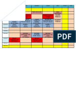 Chapel Period Major'S Forum: Monday Tuesday Wednesday Thursday Friday Saturday Sunday