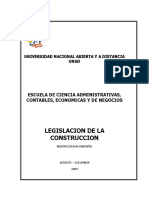 Módulo Legislación de La Construcción No Imprimir PDF