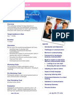 Personal Development: Professional Business Communication