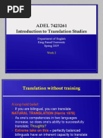 Introduction To Translation Chapter 2 Summary