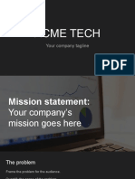 Acme Tech: Your Company Tagline