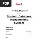 Download Student Database Management System by Ankur Singh SN40956007 doc pdf