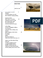 Africa Thunderstorm Poetry by David Rubadiri