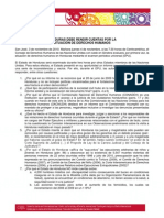 Ante Naciones Unidas. Honduras debe rendir cuentas por      situación de derechos humanos