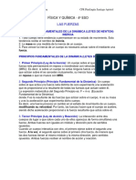 TEMA 8. Resumen - LAS LEYES DE NEWTON PDF