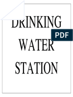 Drinking Water Station