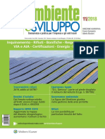 Ambiente Sviluppo Novembre 2018 PDF