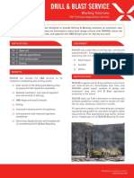 Drill & Blast Service PDF