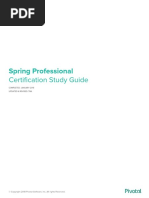 Spring Professional Certification Study Guide