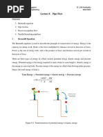 L8 Pipe Flow - Notes