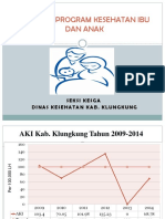 Evaluasi Program Kesehatan Ibu Dan Anak