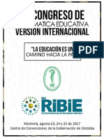 2017 09 15 Memorias XIII Congreso Ribie - Unicordoba 2017 - Jucagi 2 PDF