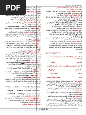 ملخص دروس السنة 4 متوسط علوم