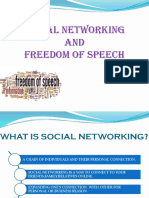 Social Networking AND Freedom of Speech