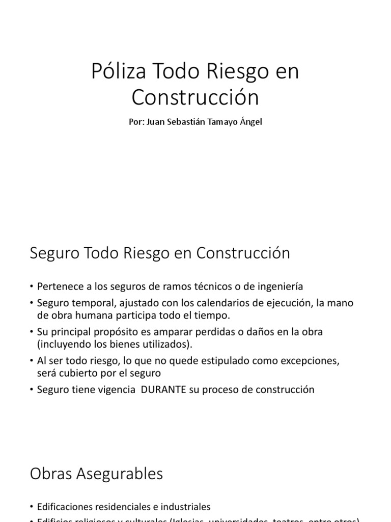 Qu Es Un Seguro Contra Todo Riesgo Allstate