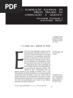 Elaboração Racional Do Direito Privado