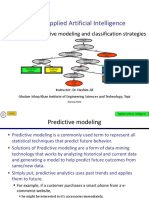 Lecture 18 - Predictive Modelling