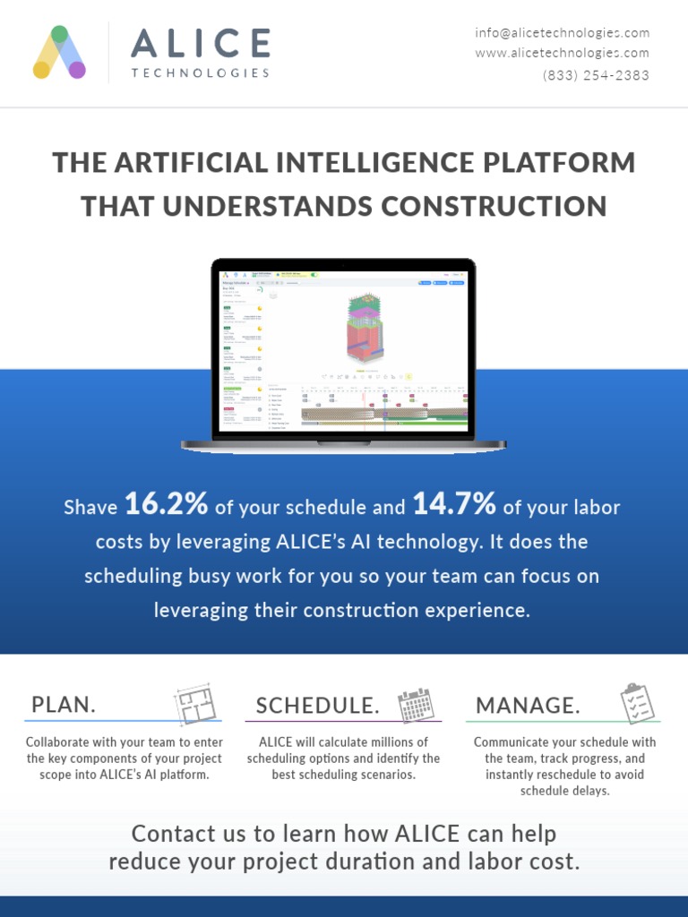 AI Scheduling for Construction Teams | PDF