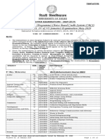 BA (Prog.) 2019 SEM. VI IV II (CBCS)