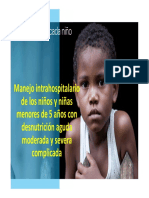 Manejo Intrahospitalario Desnutrición Aguda - Unicef PDF