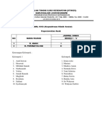 JADWAL KK1