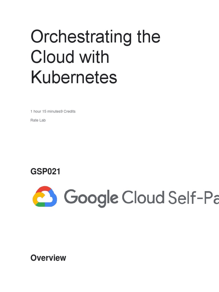 Orchestrating The Cloud With Kubernetes | PDF | Command Line Interface ...