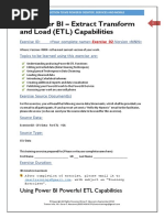 Introduction To MS Power BI Desktop - Exercise 02 - Deeper Understanding Power BI ETL - V03