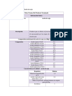 Ficha Técnica Del Aceite de Soja