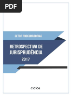 RETROSPECTIVA DE JURIS 2017 . SETOR PROCURADORIAS E AGU.pdf