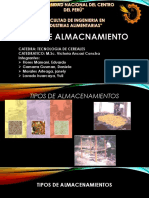 Tipos de Almacenamiento